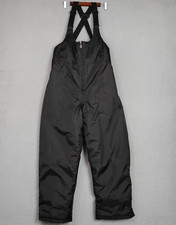 Choko Design Snowmobile Bib Overalls Women's Size XL Black Winter Snow Pants picture