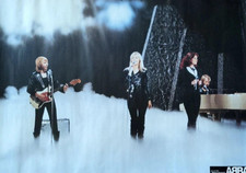 ABBA Vintage 1970s Original Promo Poster from Japan 515mm x 728mm picture