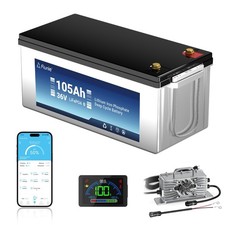 4.032kWh 36v 105ah Lifepo4 Lithium Battery for Golf Cart Club Car Ezgo Yamaha picture