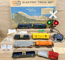 Vintage 1960's Lionel No 11540 Steam Type Freight 027 Train Set Tested & Working picture