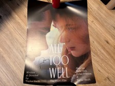 Taylor Swift RARE Signed All Too Well Short Film Premier Poster picture