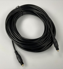 The Cimple Co. Digital Fiber Optical Toslink Cable - Gold Plated -  50FT - Black picture