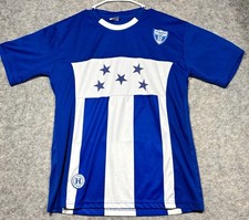 Honduras Sports Honduras National Team Soccer Jersey Blue White Medium picture