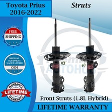 KYB OEM Front Struts For 2016-2022 Toyota Prius 1.8L Hybrid Lifetime Warranty picture