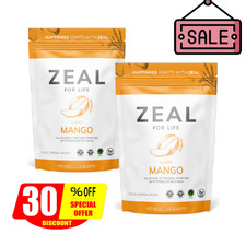 2 Pack Zeal Classic Mango 14.8oz Superfood Drink Mix Energy picture