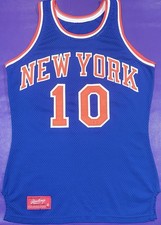 Authentic Walt Frazier #10 New York Knicks Vintage 1970’s  Rawlings Jersey 40 picture