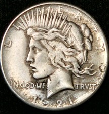 1921 PEACE DOLLAR (HIGH RELIEF) picture