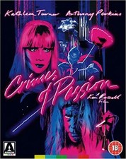 CRIMES OF PASSION (1984) Kathleen Turner Blu-Ray + DVD BRAND NEW   picture