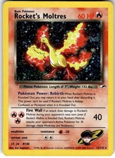 Rocket's Moltres Unlimited Holo Gym Heroes 012/132 2000 picture