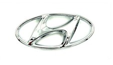 Front Grille Chrome Emblem Badge w/Adhesive for 2016-2021 Hyundai TUCSON picture
