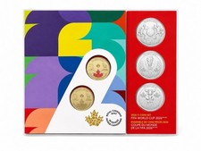 Canada 2026 FIFA World Cup 2026 5 Coin Collector Set RCM Unopened Five Coin Set picture