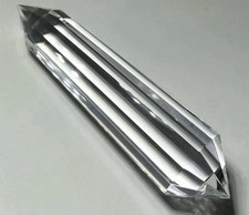Large Breath Taking Natural Rare 12 Cut Vogel Quartz Crystal Point Raw Specimen picture