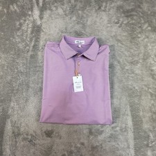 Peter Millar Summer Comfort Jubilee Polo Mens Large Performance Jersey Golf picture