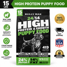 Bully Max 24/14 High Protein Growth Puppy Dry Dog Food – Choose Size picture