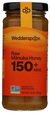 Wedderspoon Raw Monofloral Manuka Honey MGO 150+ 11.5 oz Glass Jar New Zealand picture