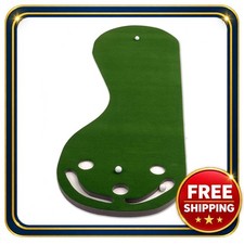 Putt-A-Bout 3' x 9' Kidney Shaped Practice Putting Green Resin picture