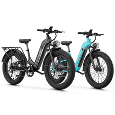 Aipas M1Pro 26'' Off-road E-bike 1800W Peak 36MPH Fat Tire Adults Bike 48V 17.5A picture