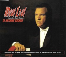 MEAT LOAF Patti Russo Nothing Sacred 2 EDITS & LIVE CD single SEALED USA seller picture