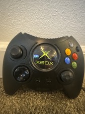 Microsoft Original Xbox Duke Controller Black Wired Classic Vintage Tested picture