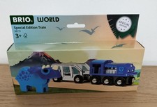 Brio 2025 Limited Train 36111 Ages 3 and Up Dinosaurs Wooden Rails Train Toys RZ picture