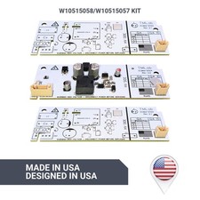 W10515058 and W10515057 Advanced Refrigerator LED Light Driver replacement kit picture