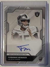 Topps Flagship Rookie Autograph SSP Fernando Mendoza 🔥READ DESC🔥 picture