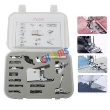 Snap-On Presser Foot Set 15PCS for Low Shank Brother, Singer, Janome, Kenmore picture
