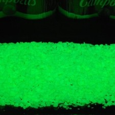 Glow In The Dark Luminous Phosphorescent Chip Flakes Longest Glow Blow Mold 15lb picture