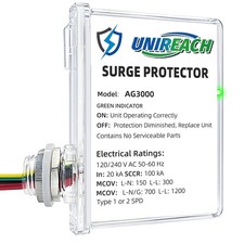 AG3000 HVAC Surge Protector 120/240V, House Surge Protectors, AC Surge Protec... picture