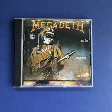 Megadeth So Far So Good So What CD Capitol Combat BMG Club D102009 Thrash Metal picture