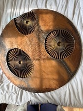 Signed Don Freedman Copper Wall Sculpture 28” Brutalist Mid Century Modern Art picture