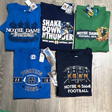 Vintage NWT Notre Dame Football “The Shirt” Lot of 5 2011-2017  size Mens M picture