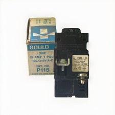 Bulldog P115, 15 Amp, 120 Volt, 1 Pole Pushmatic Circuit Breaker- NEW In Box picture