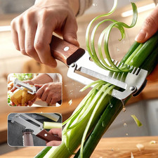 NEW 2 in 1 Multi-Functional Vegetable Peeler for Kitchen Stainless Steel Peeler picture