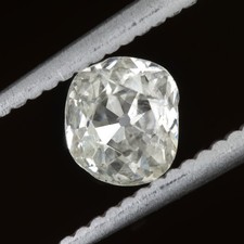 0.65ct OLD MINE CUT DIAMOND ANTIQUE NATURAL ENGAGEMENT LOOSE ESTATE 2/3 CARAT picture