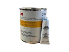 3M 01160 Short Strand Reinforced Fiberglass Filler 0.8 Gallon w/ Hardener picture