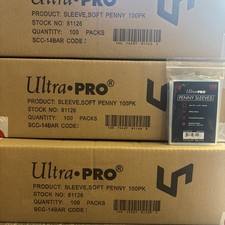 10,000 Ultra Pro Regular Standard Card SOFT PENNY SLEEVE NEW SEALED CASE 100x100 picture