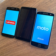Motorola Lenovo SUMVATT Lot of 3 Android Smartphones Cell Phones Locked Untested picture