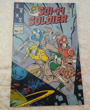 Rare 2021 PHISH Halloween Las Vegas Sci-fi Soldier Comic Book  Musical Costume picture