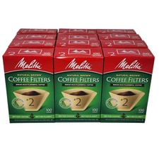Melitta #2 Cone Natural Brown Coffee Filters (1200 Filters) picture