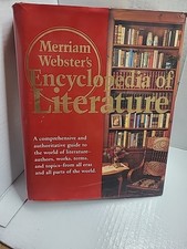 Merriam Webster's Encyclopedia of Literature. Hardcover w/ Dustjacket. 1995 picture