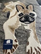 French Bulldog Wool Area Rug picture