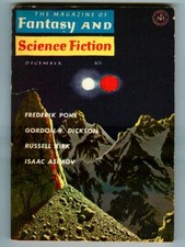 Vintage December 1962 Magazine of FANTASY & SCIENCE FICTION Asimov Dickson picture