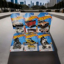 Hot Wheels Lot of 6 2024 Treasure Hunts Honda Super Cub Draggin Wagon Ducati Bus picture