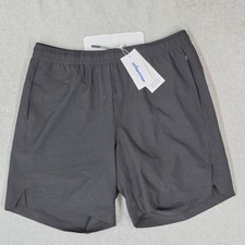 Maamgic Men Swimwear M Black Swim Trunks Drawstring Pockets 8