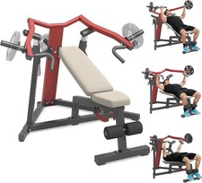 3-in-1 Chest Press Machine w/ Incline/Decline/Flat, 1300LB Home Gym picture