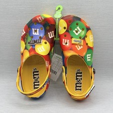 Crocs x M&M's Classic Clog Men's 7 Women's 9 Candy Colorful Limited Edition picture
