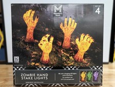 Member's Mark Zombie Hand Stake Lights, Set of 4 picture
