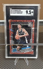 Panini 2023-24 Donruss Optic Rated Rookie Wembanyama #225 Red /299 Spurs picture