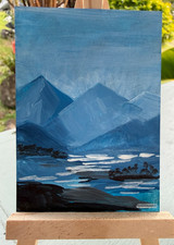 ACEO/ATC Original Acrylic Mini Painting 